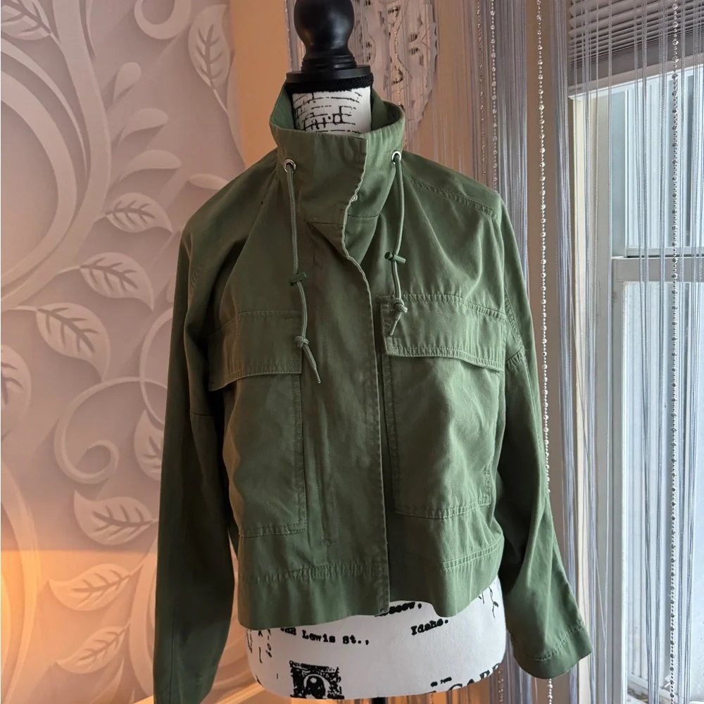 Vigoss Olive Utility Jacket - Picture 4 of 13